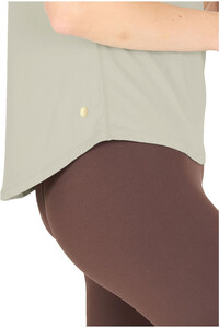 Athlecia camisetas fitness mujer Gaina V2 W S/S Tee vista detalle