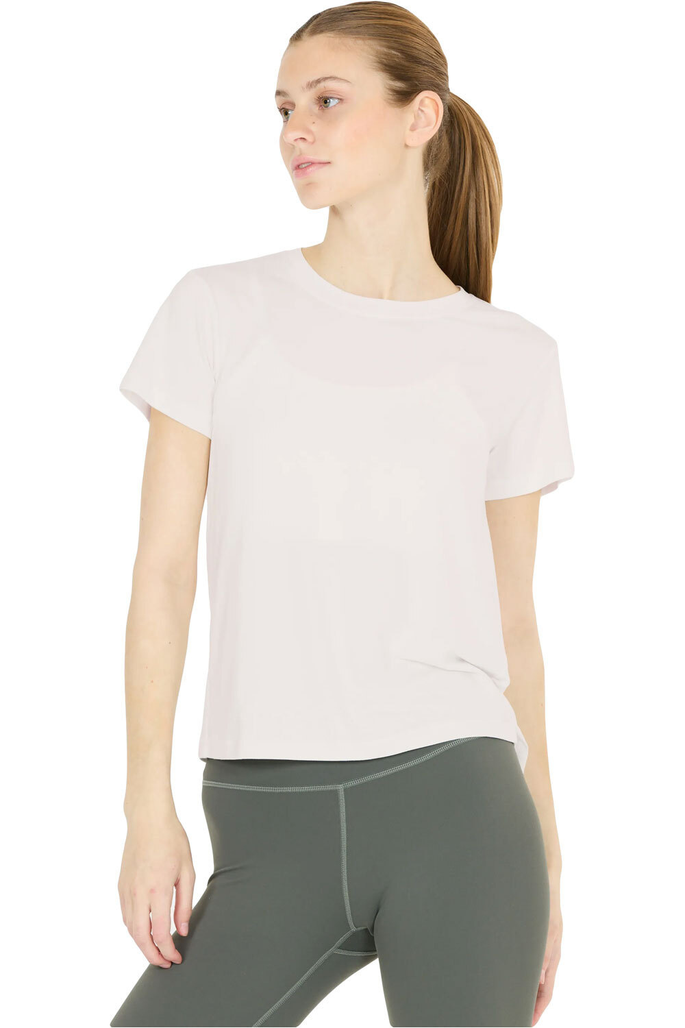 Athlecia camisetas fitness mujer Pacy W S/S Tee vista frontal