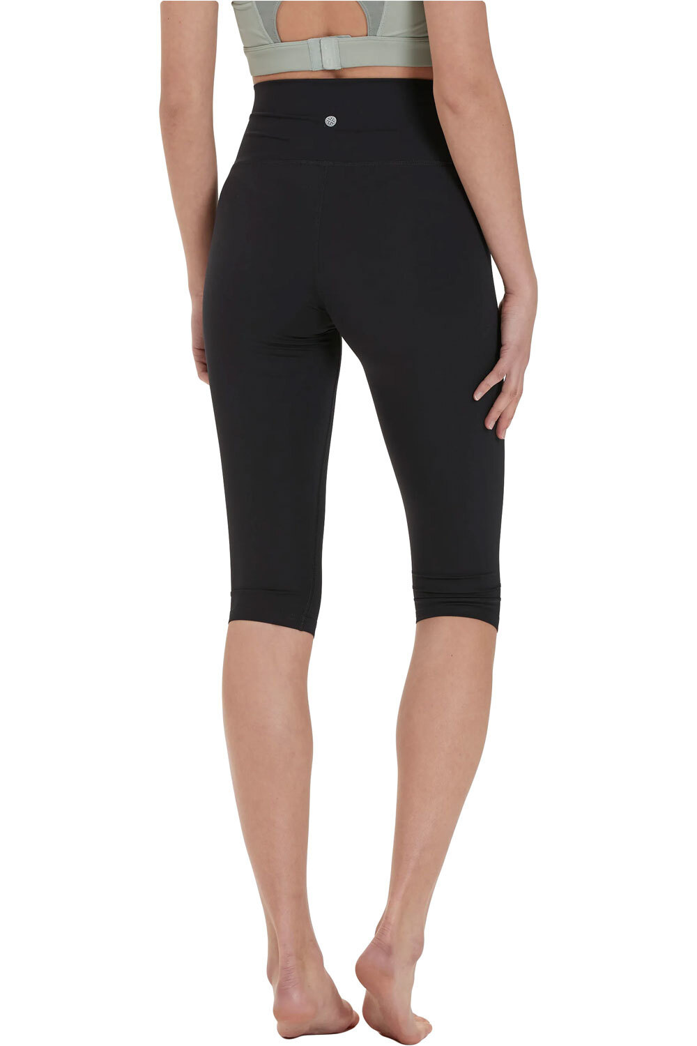 Athlecia pantalones y mallas largas fitness mujer Franz W 3/4 Waist Tights vista trasera