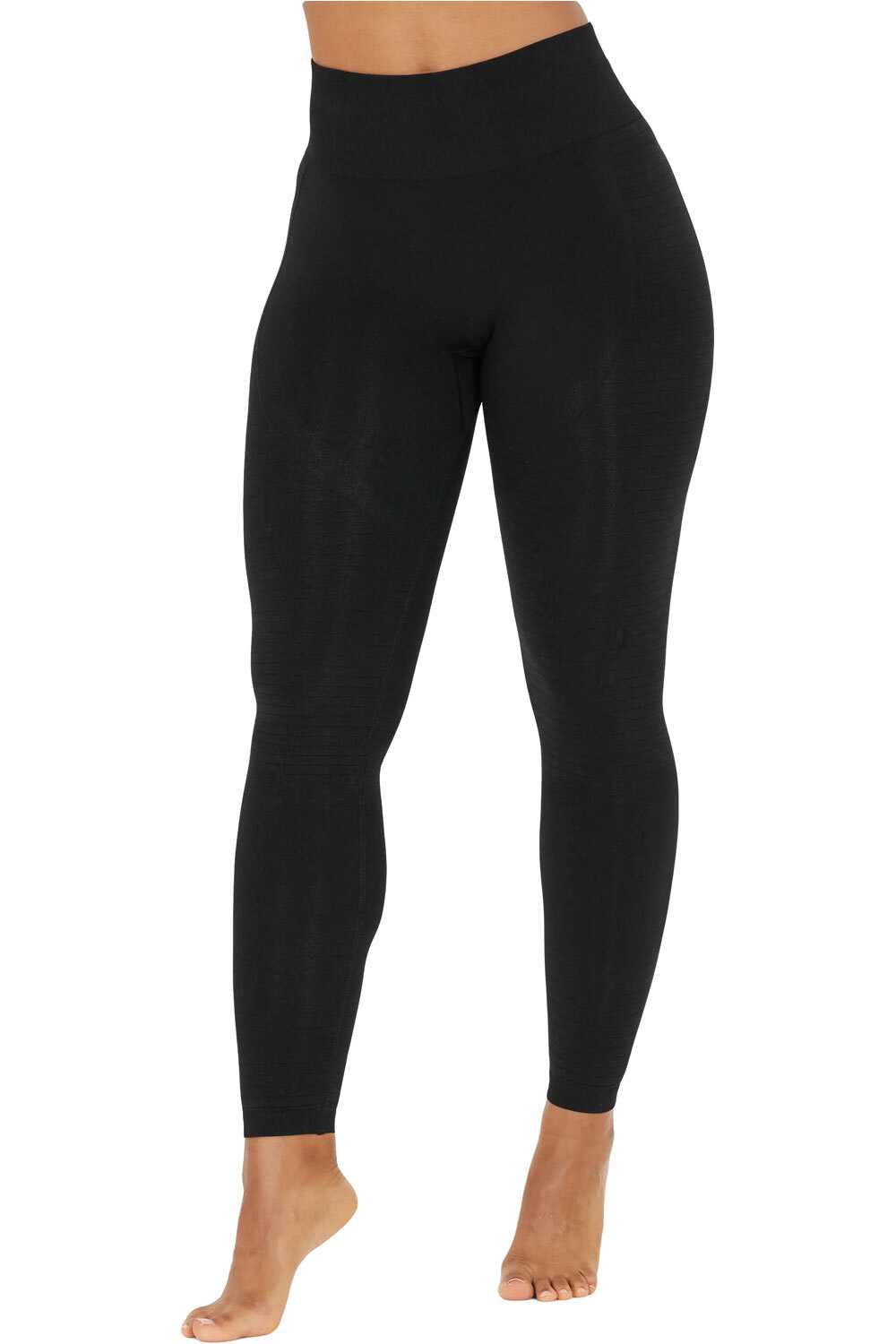 Athlecia pantalones y mallas largas fitness mujer Nagar W Seamless Tights vista frontal