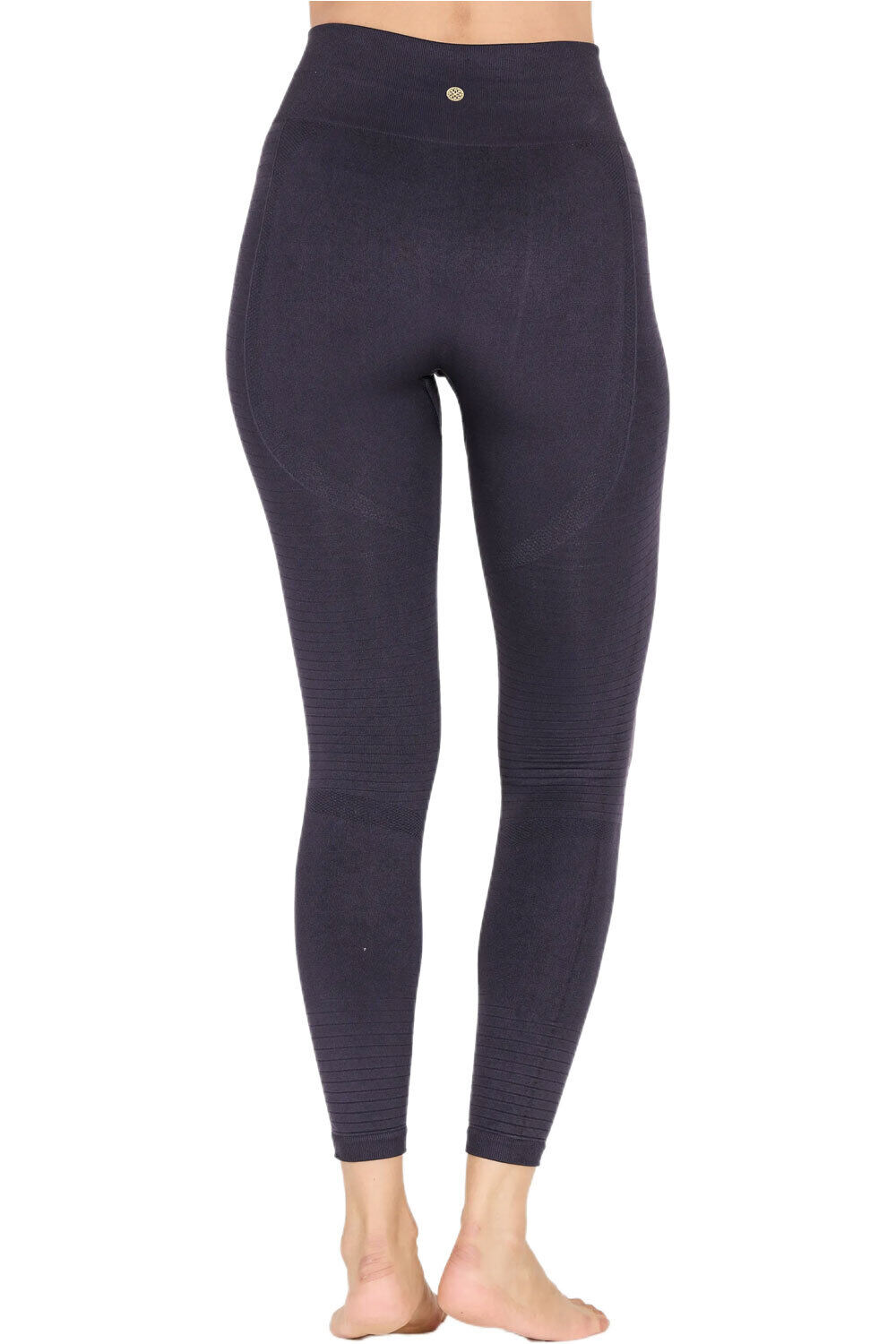 Athlecia pantalones y mallas largas fitness mujer Nagar W Seamless Tights vista trasera
