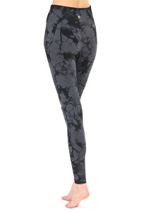 Athlecia pantalones y mallas largas fitness mujer Theresa Tie Dye Seamless Tights vista trasera