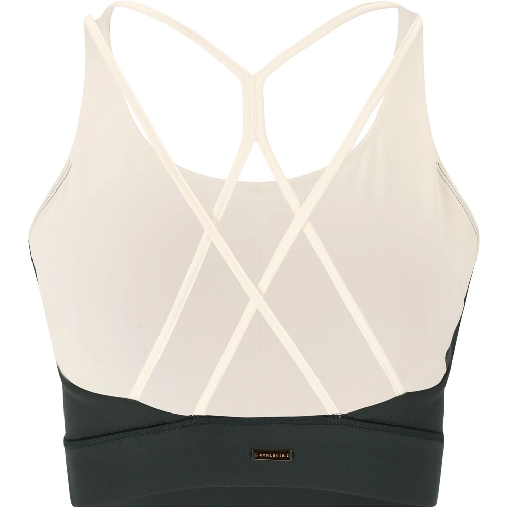 Athlecia sujetadores deportivos Aspasia W Color Block Bra 06