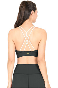 Athlecia sujetadores deportivos Aspasia W Color Block Bra vista trasera