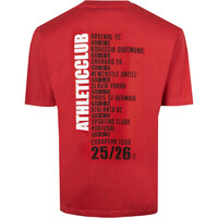 Athletic Club camiseta de fútbol oficiales CAMISETA EUROPEAN TOUR RJ vista trasera