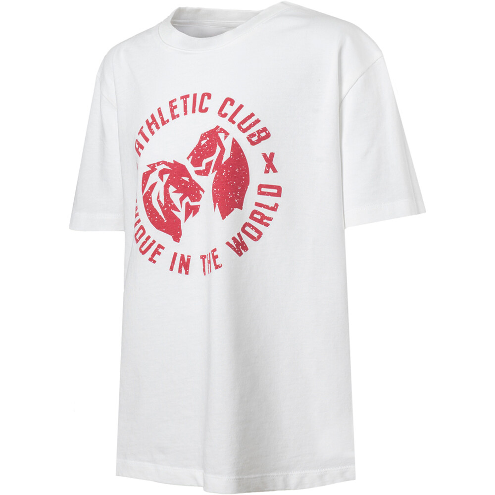 Athletic Club camiseta entrenamiento niño CAMISETA M/C JR UNIQUE LOGO TWINS vista frontal