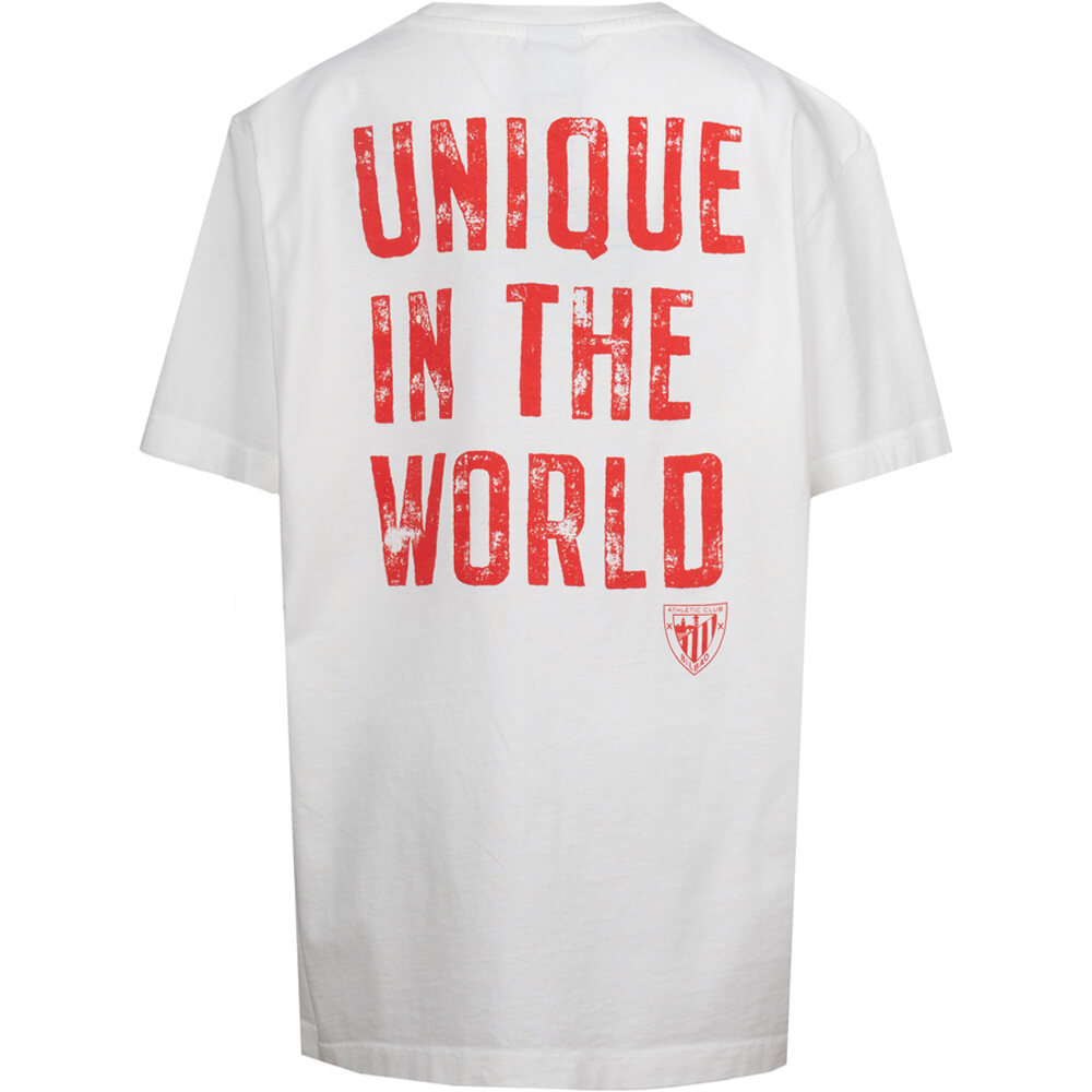 Athletic Club camiseta entrenamiento niño CAMISETA UNIQUE JR TEXT vista trasera