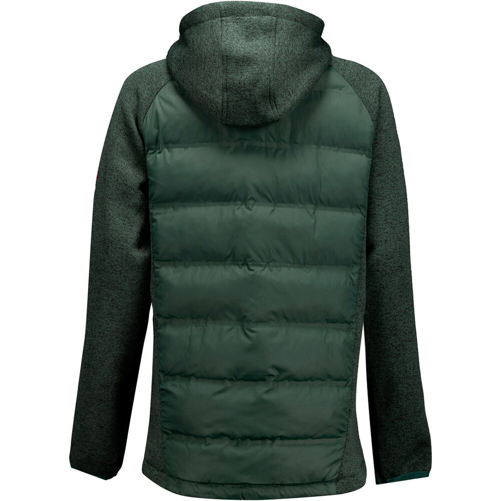 Athletic Club chubasquero y chaquetones entrenamiento fútbol niño CHAQUETA CAPUCHA JR BLO vista trasera