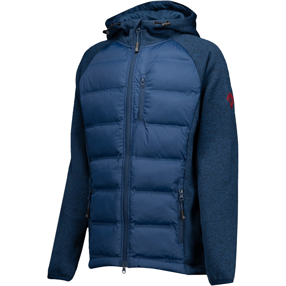 Athletic Club chubasquero y chaquetones entrenamiento fútbol niño CHAQUETA JR SHAD AZM vista frontal