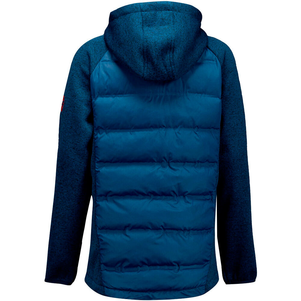 Athletic Club chubasquero y chaquetones entrenamiento fútbol niño CHAQUETA JR SHAD AZM vista trasera