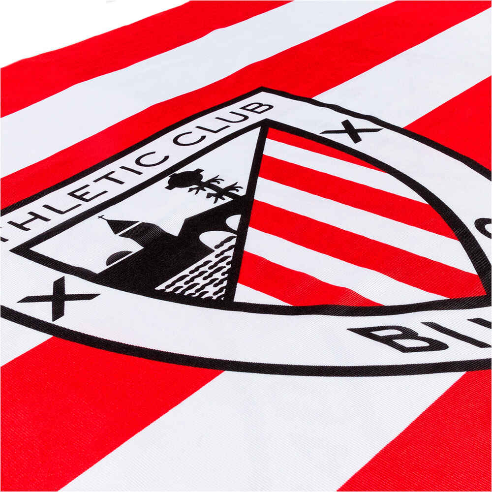Athletic Club merchandaising equipos de fútbol oficiales BANDERA 2 ESCUDOS BALCN 01