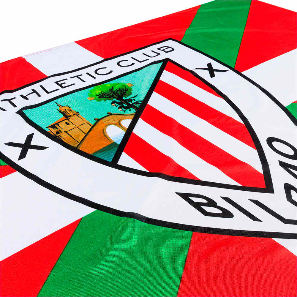 Athletic Club merchandaising equipos de fútbol oficiales BANDERA IKURRIA ESCUDO 01