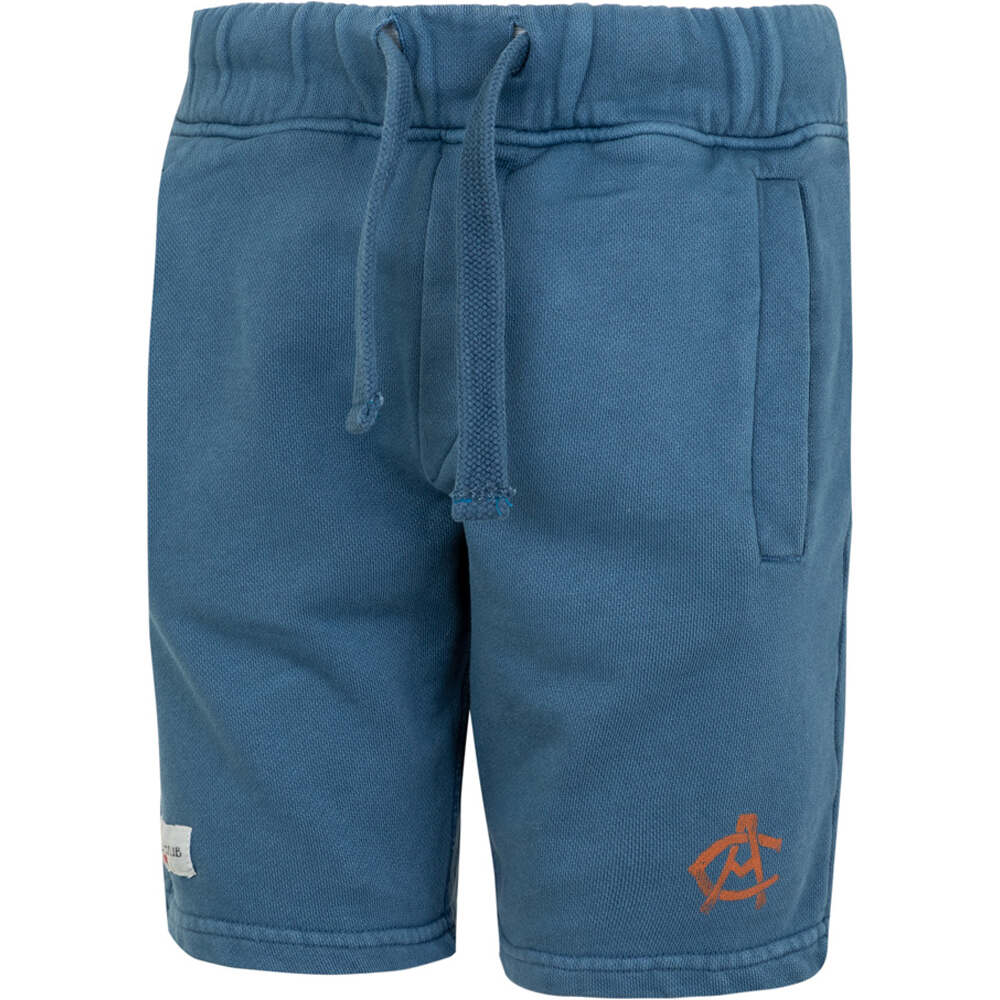 Athletic Club pantalón futbol niño PANTALN JR. CORTO FELPA AC RETRO vista frontal