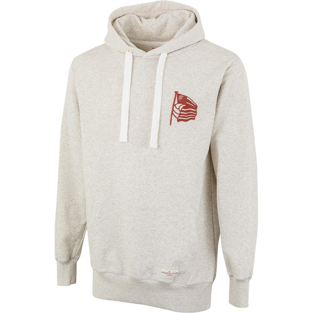 Athletic Club sudadera entrenamiento fútbol SUDADERA CAPUCHA BANDERA BALL vista frontal