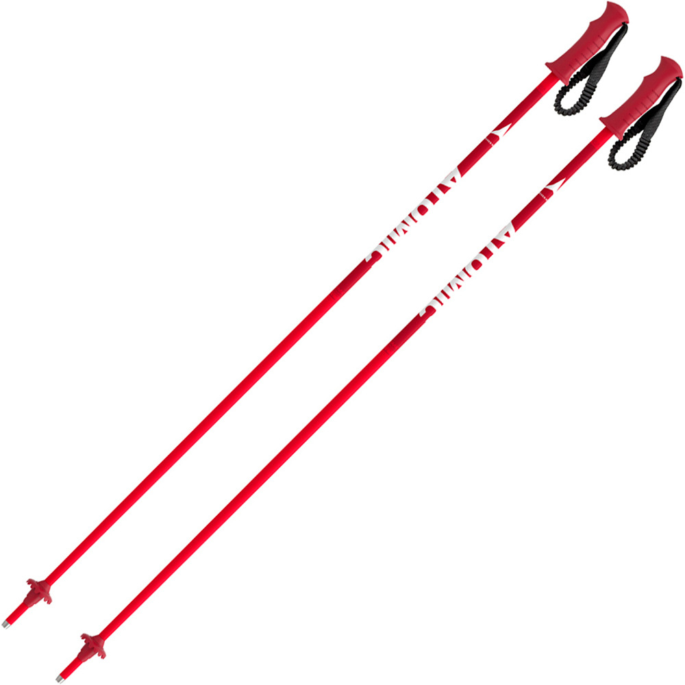 Atomic bastones esquí infantil AMT JR RED vista frontal