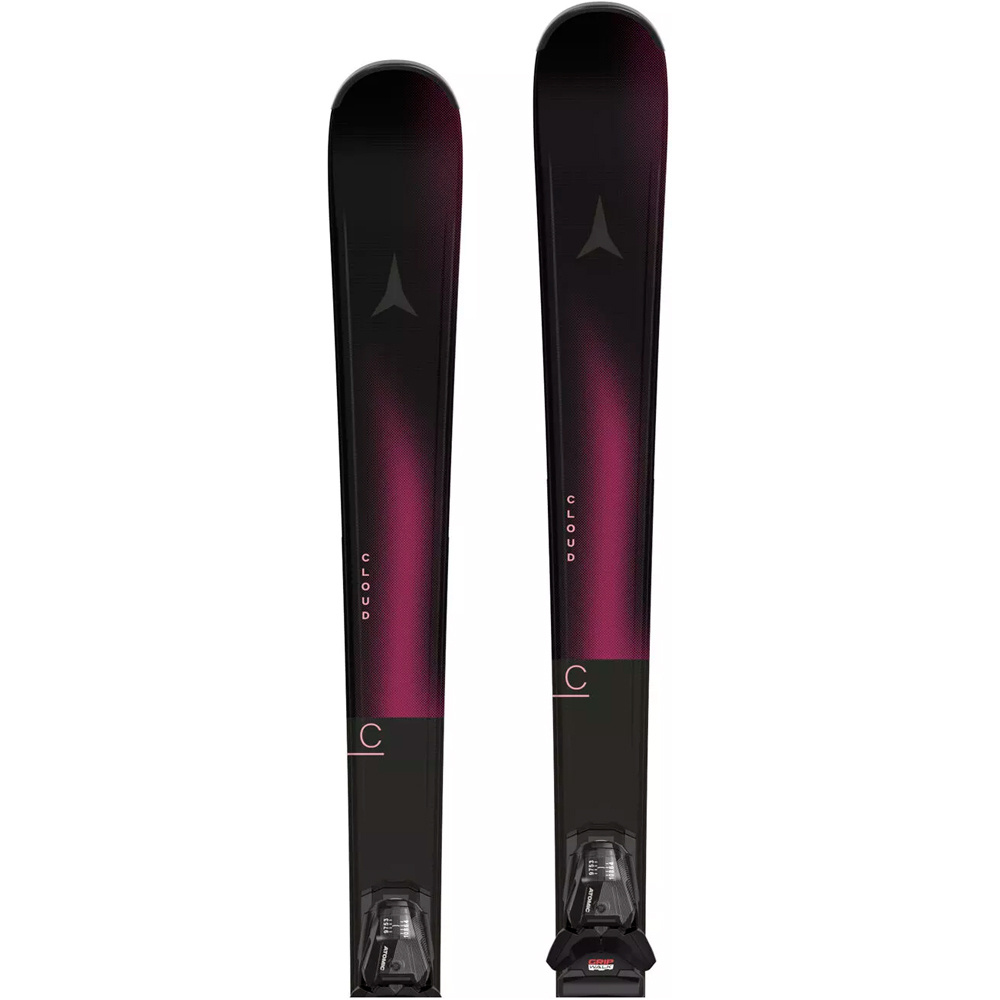 Atomic pack esquí y fijacion CLOUD CL + M 10 GW Black/Berry/ 02