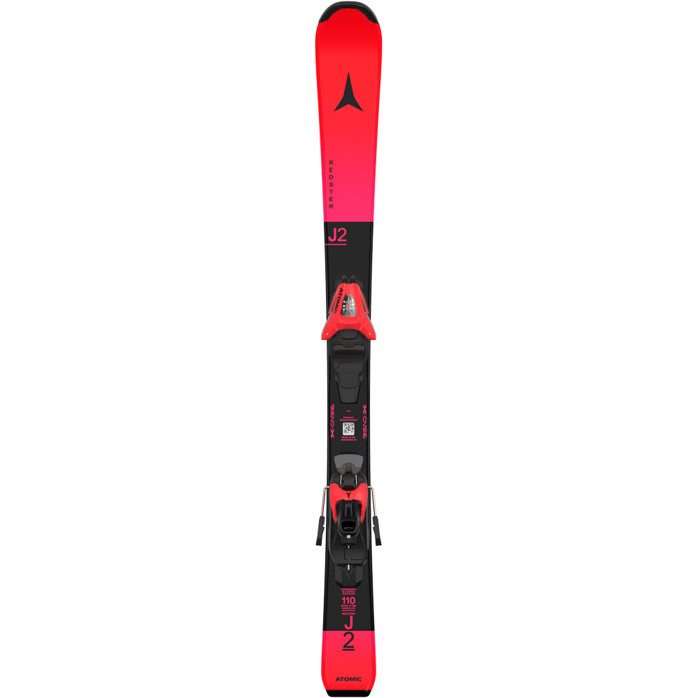 Atomic pack esquí y fijacion REDSTER J2 100-120 + C 5 GW Re 03