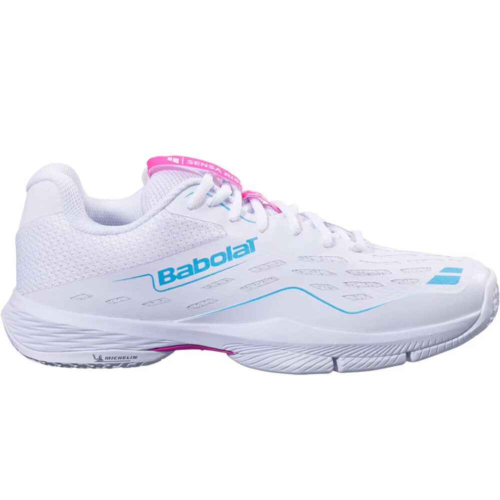 Babolat Zapatillas Padel Mujer Sensa Rise Women BLAZ lateral exterior