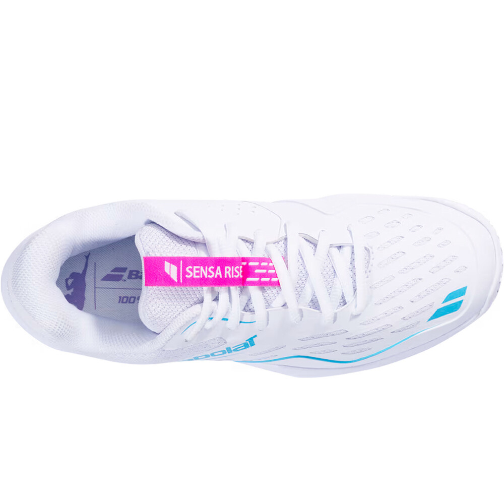 Babolat Zapatillas Padel Mujer Sensa Rise Women BLAZ vista superior