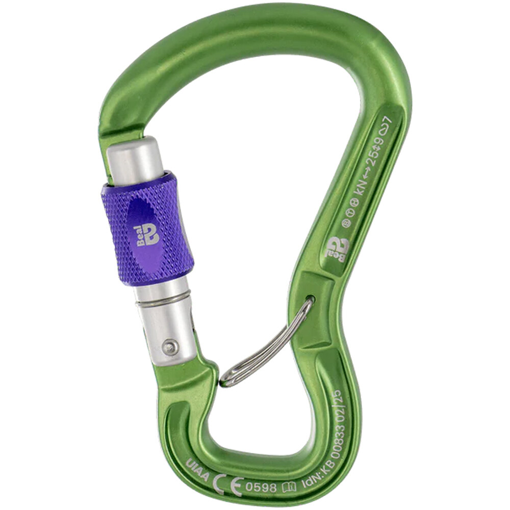 Beal mosquetón seguridad CONNECTOR ORIENT EXPRESS MATT vista frontal
