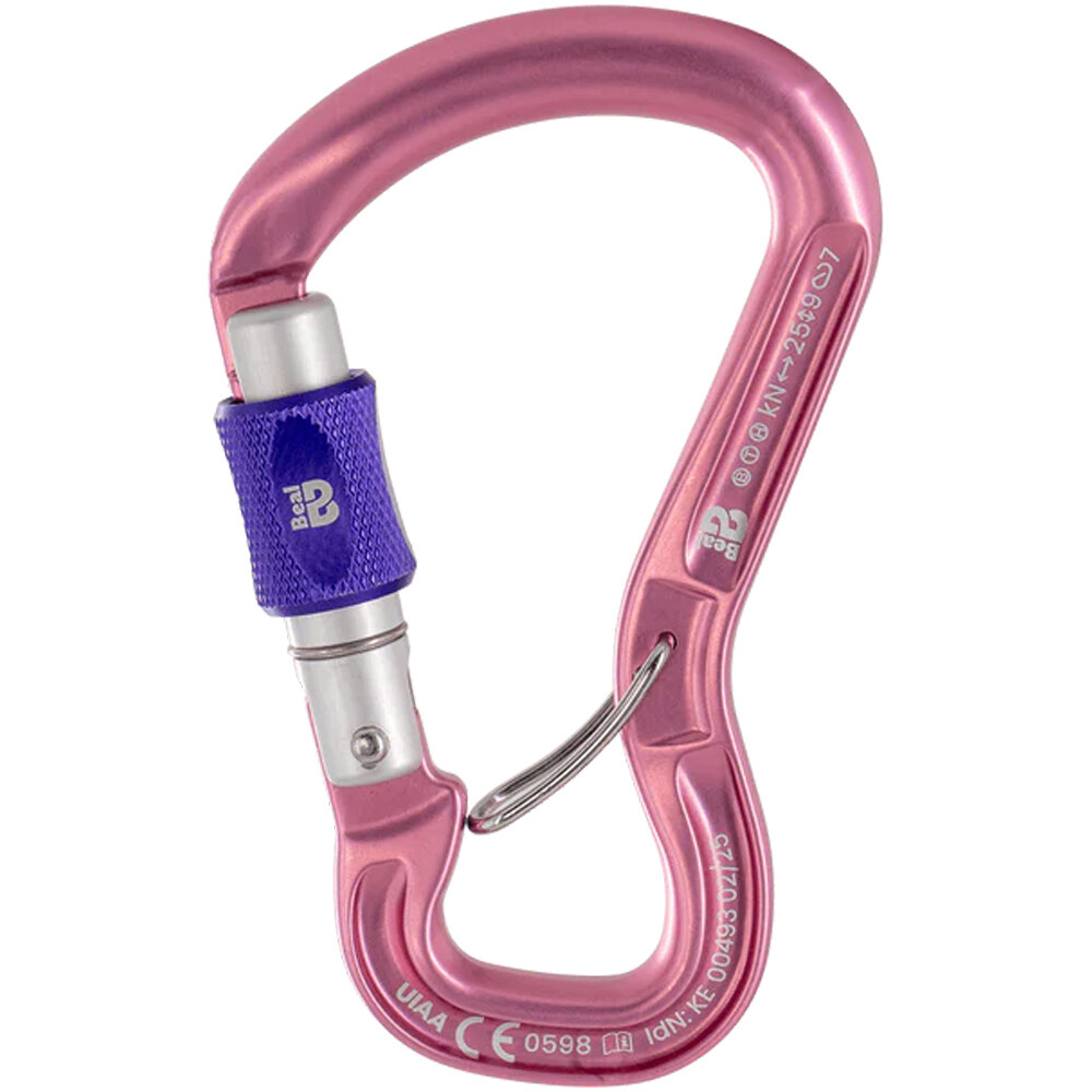 Beal mosquetón seguridad CONNECTOR ORIENT EXPRESS MATT vista frontal