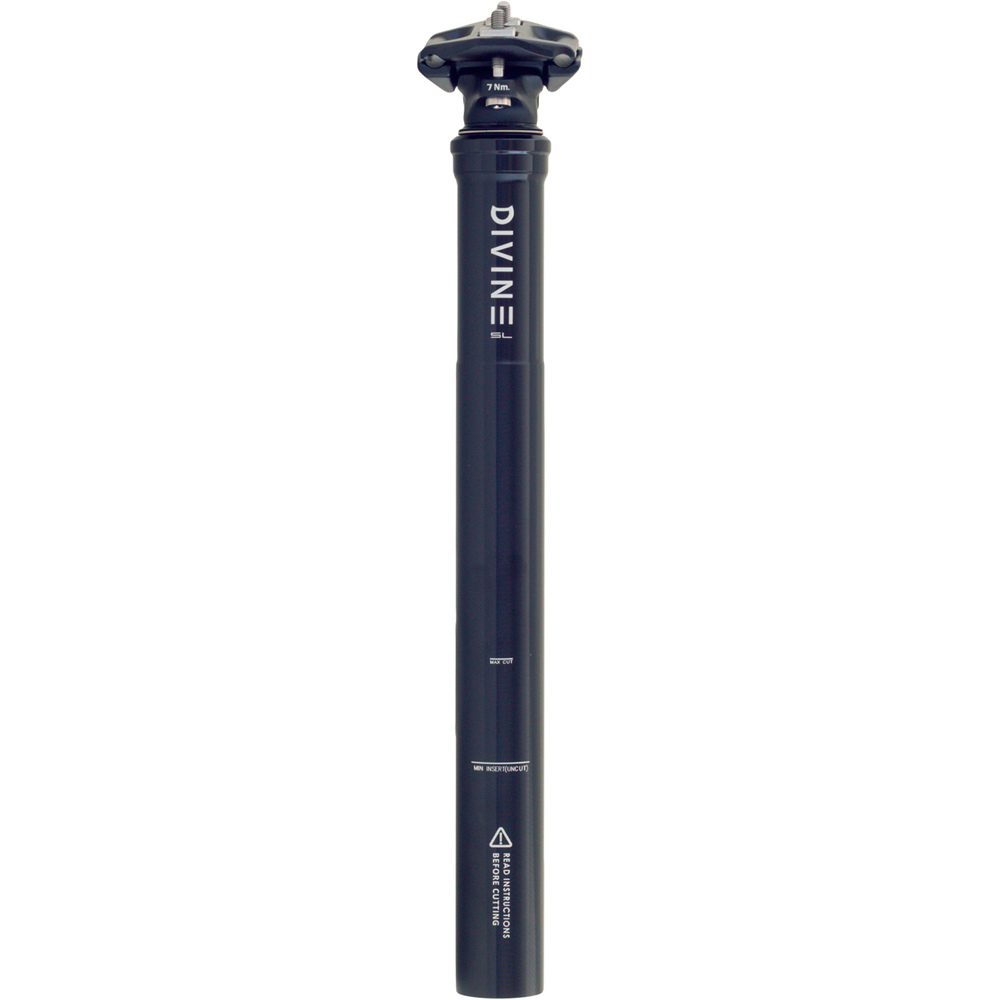 Bikeyoke tija sillín T.TELESC DIVINE SL 31.6 / 125 vista frontal