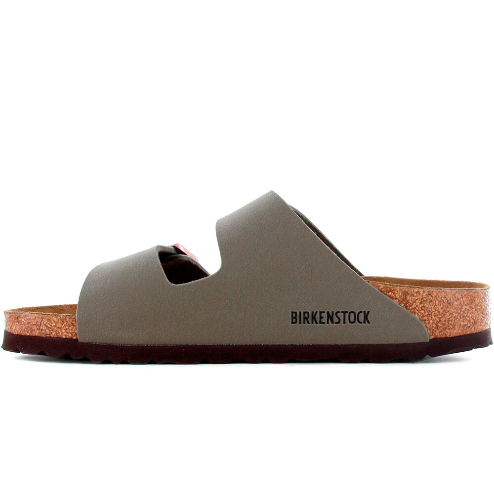 Birkenstock zueco mujer Arizona BFBC Stone puntera