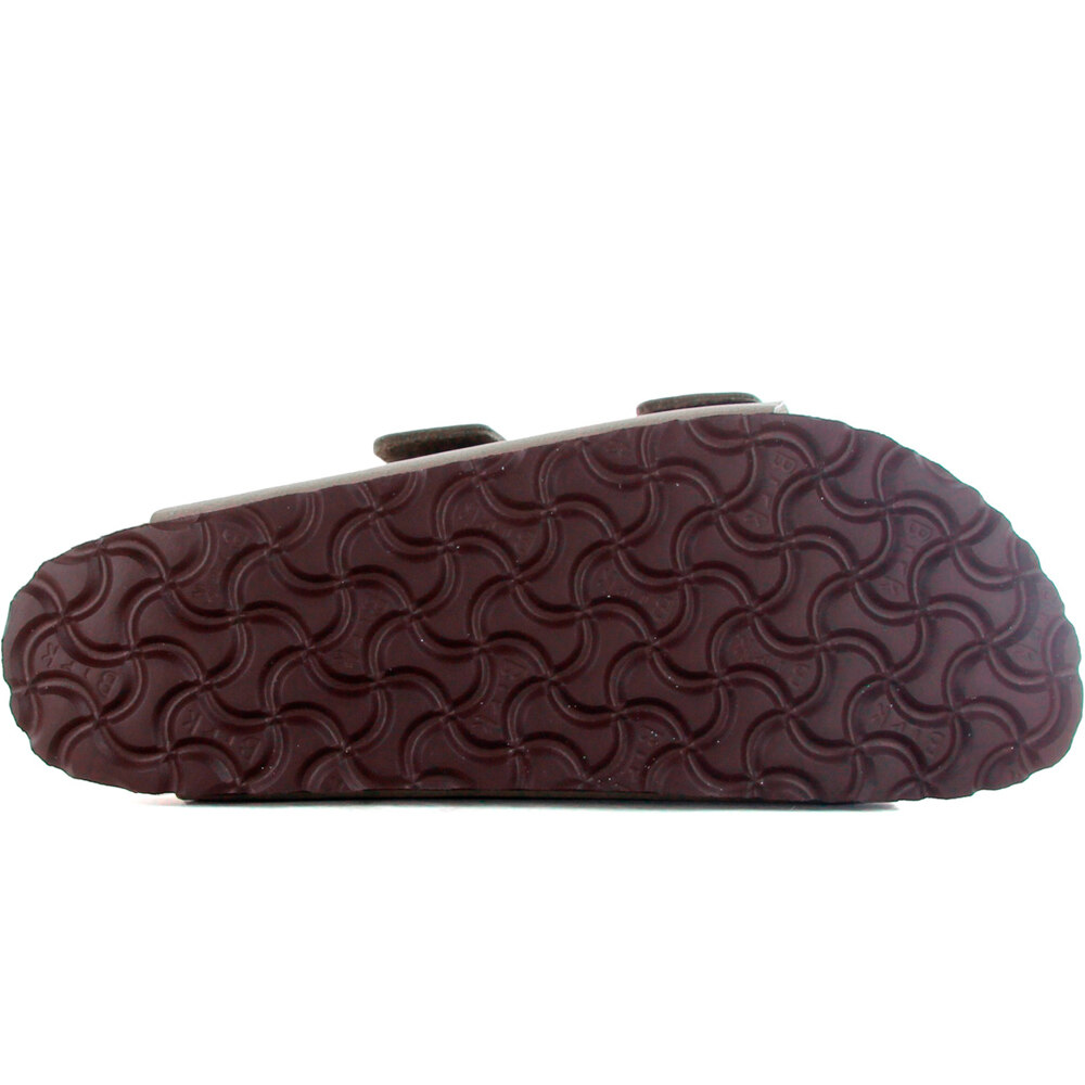 Birkenstock zueco mujer Arizona BFBC Stone vista trasera