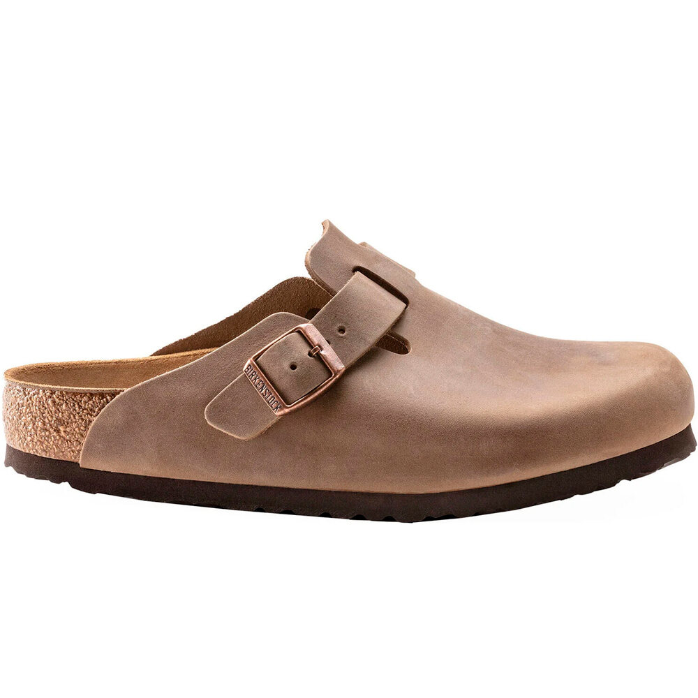 Birkenstock zueco mujer Boston LEOI lateral exterior