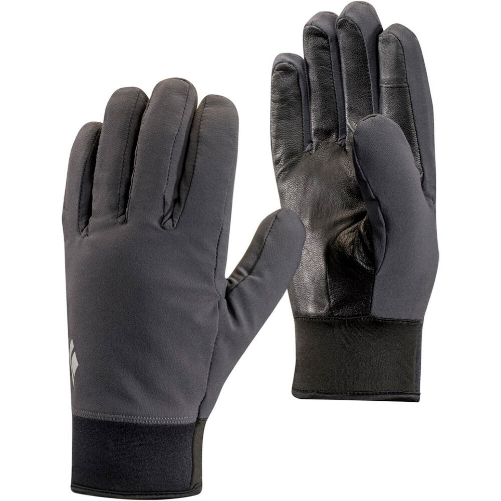 Black Diamond guantes montaña MIDWEIGHT SOFTSHELL GLOVES vista frontal