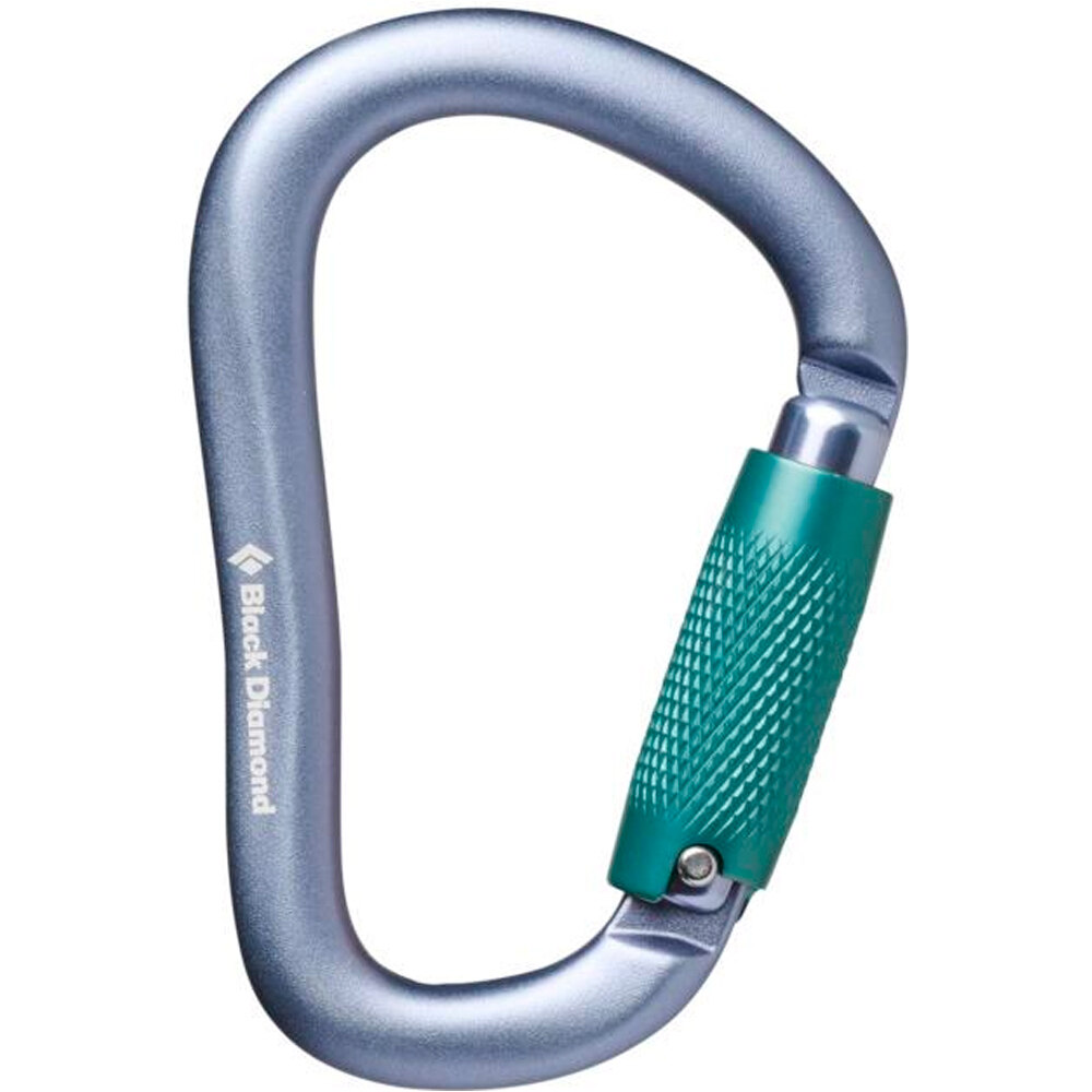 Black Diamond mosquetón seguridad ROCKLOCK TRIPLE LOCK CARABINER vista frontal