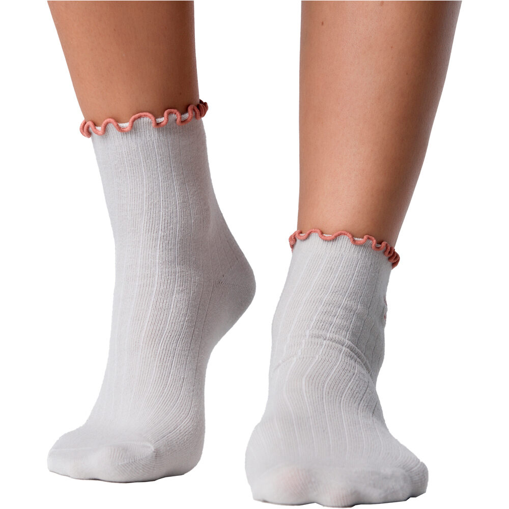 Black Limba calcetines yoga Lance vista frontal