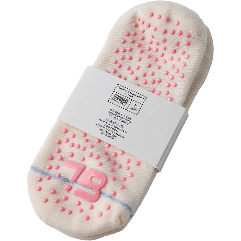 Black Limba calcetines yoga Om 04