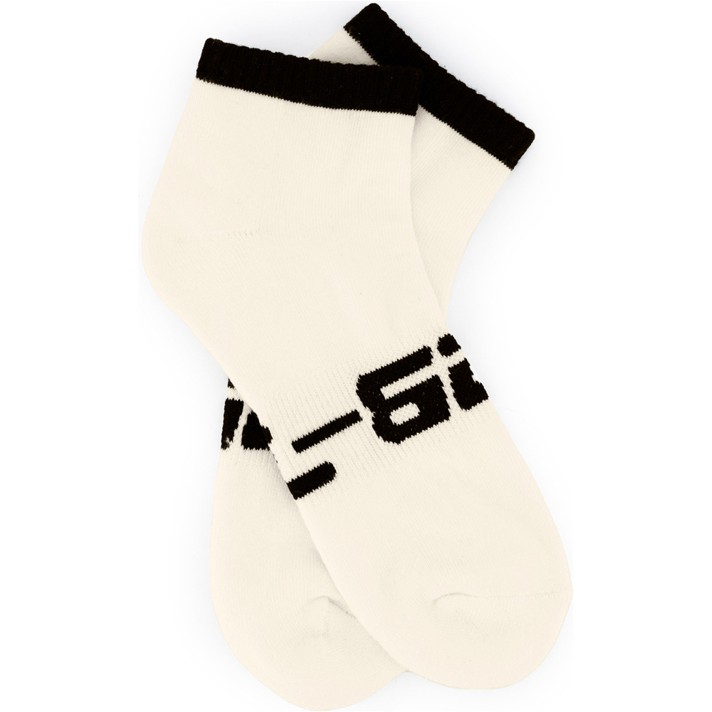 Black Limba calcetines yoga Rep vista frontal