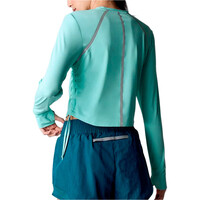 Black Limba camisetas fitness mujer Hill vista trasera