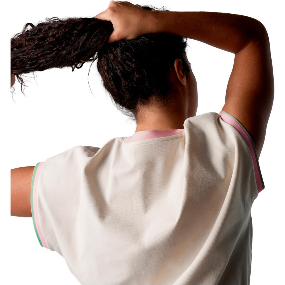 Black Limba camisetas fitness mujer Rally vista trasera