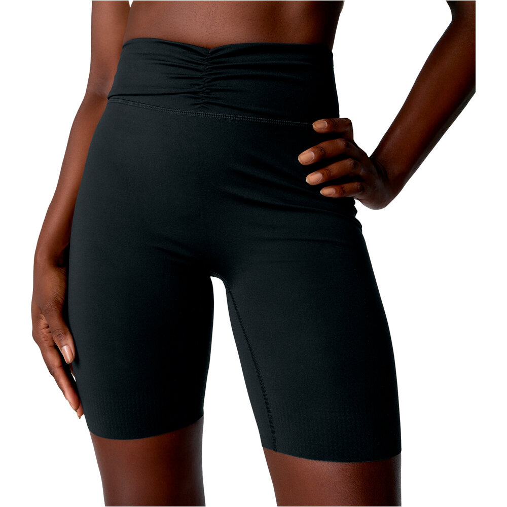 Black Limba pantalones y mallas cortas fitness mujer Lorin vista frontal