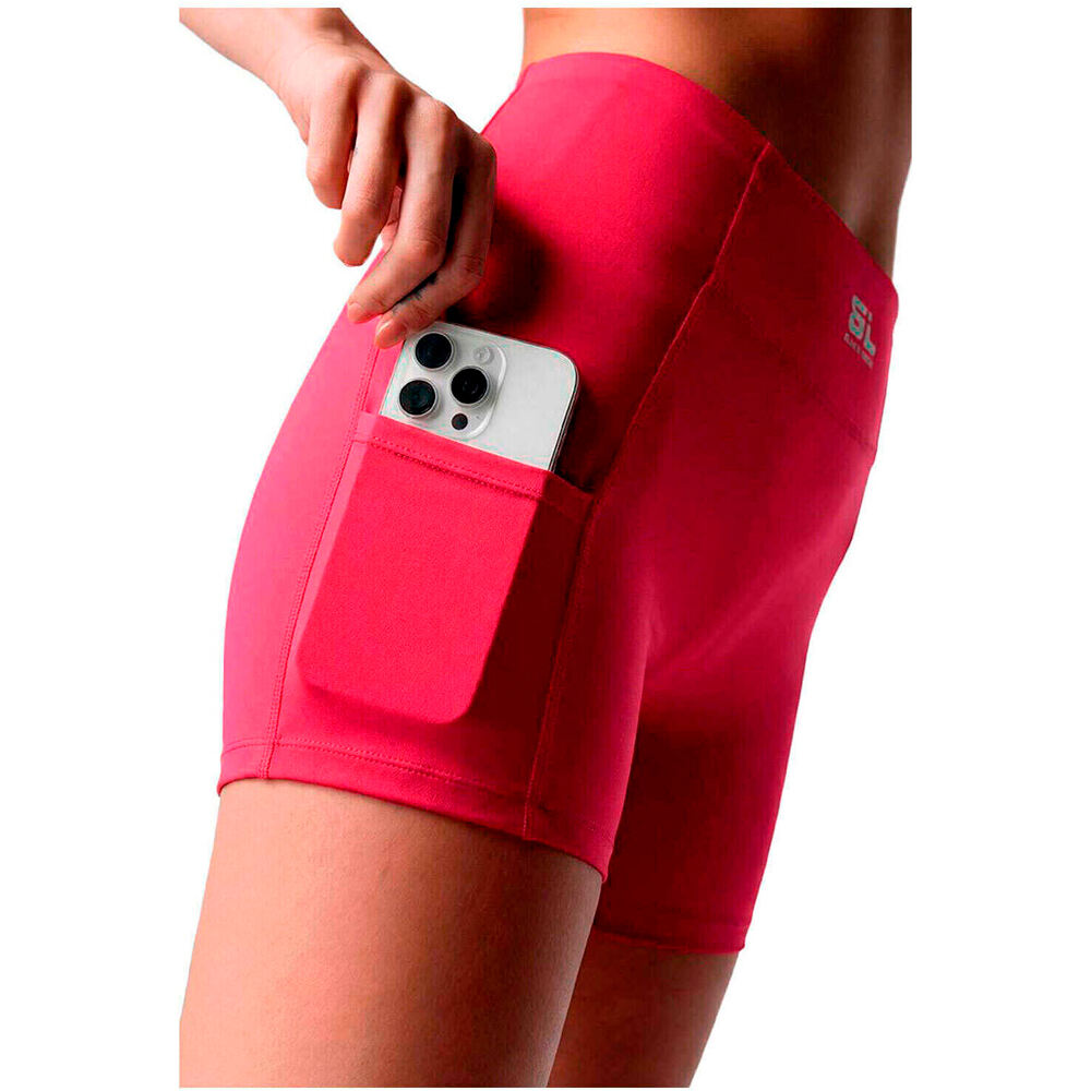 Black Limba pantalones y mallas cortas fitness mujer Mini short deportivo Sand vista detalle