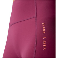 Black Limba pantalones y mallas largas fitness mujer Curve Line vista detalle