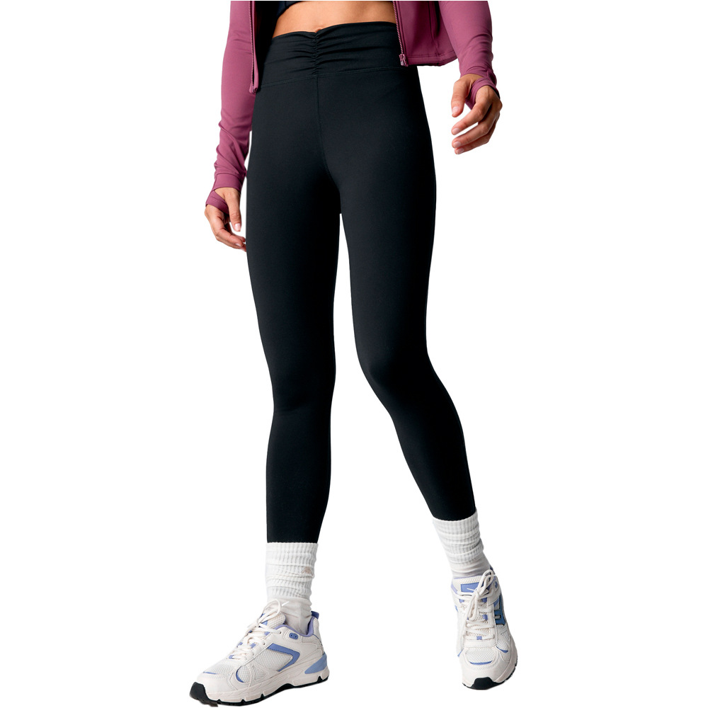 Black Limba pantalones y mallas largas fitness mujer Lorin vista frontal