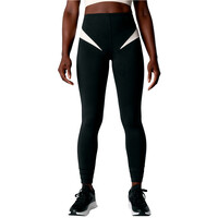 Black Limba pantalones y mallas largas fitness mujer Torque Line vista frontal