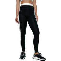 Black Limba pantalones y mallas largas fitness mujer Yinyang vista frontal