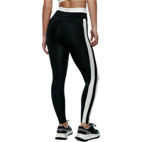 Black Limba pantalones y mallas largas fitness mujer Yinyang vista trasera