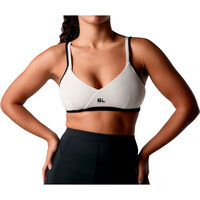 Black Limba sujetadores deportivos Core vista frontal