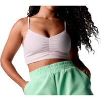 Black Limba sujetadores deportivos Elle vista frontal