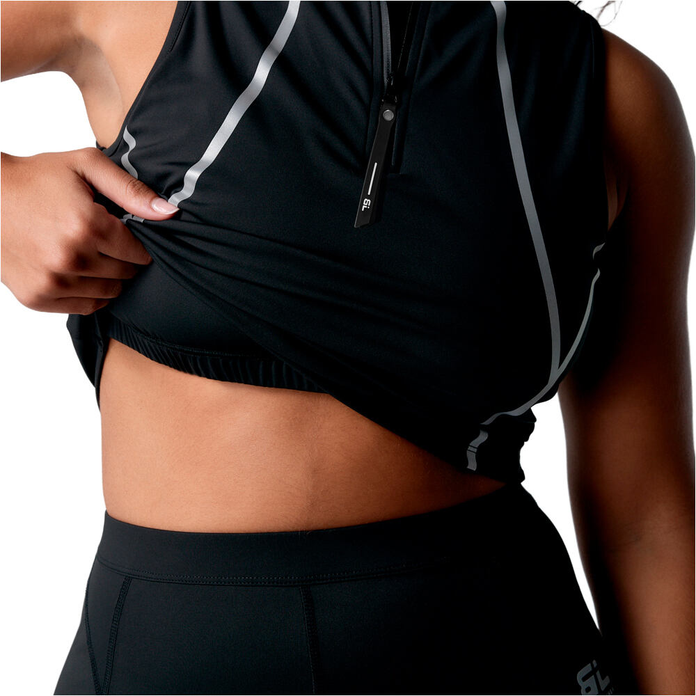 Black Limba sujetadores deportivos Race vista detalle