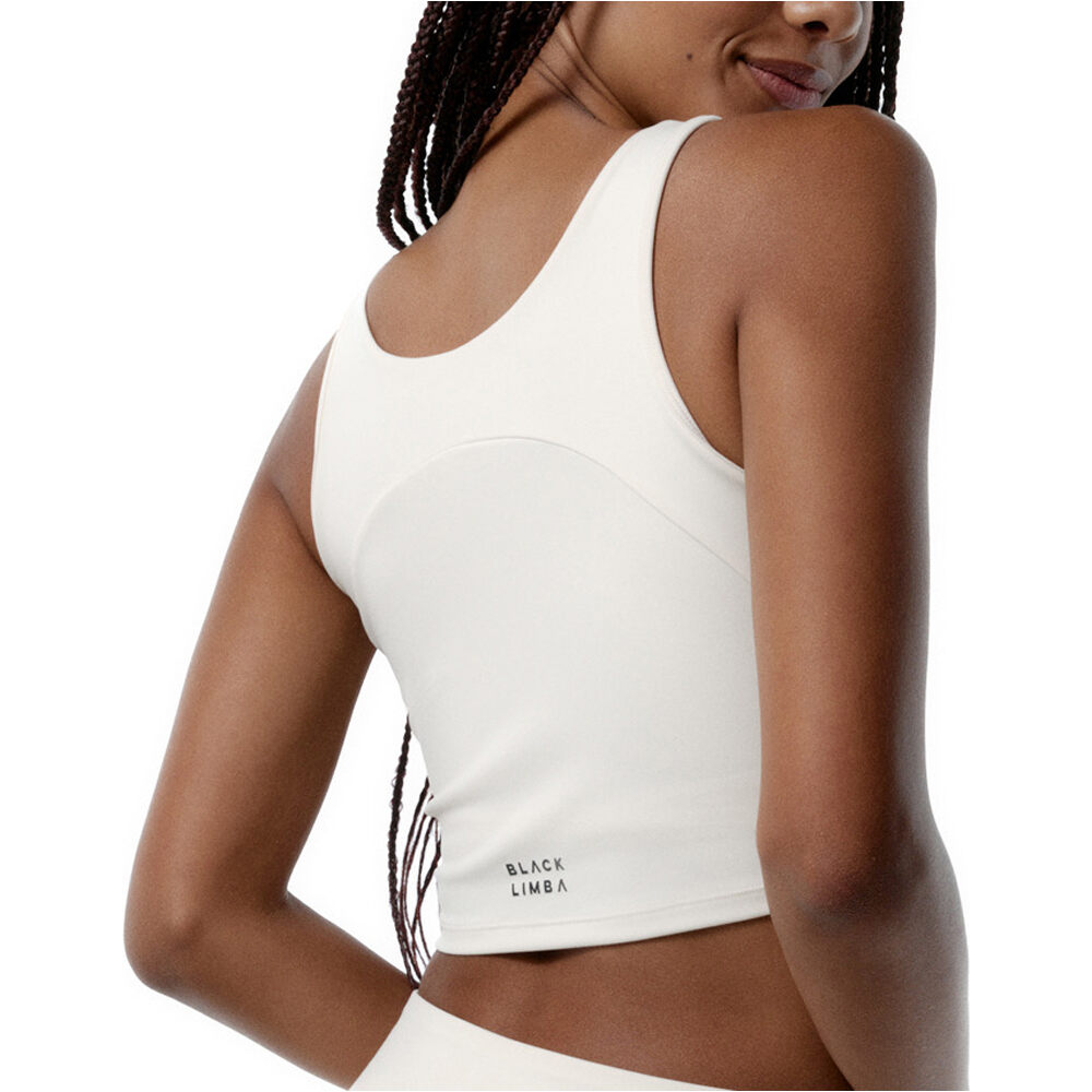 Black Limba sujetadores deportivos Taijitu vista trasera