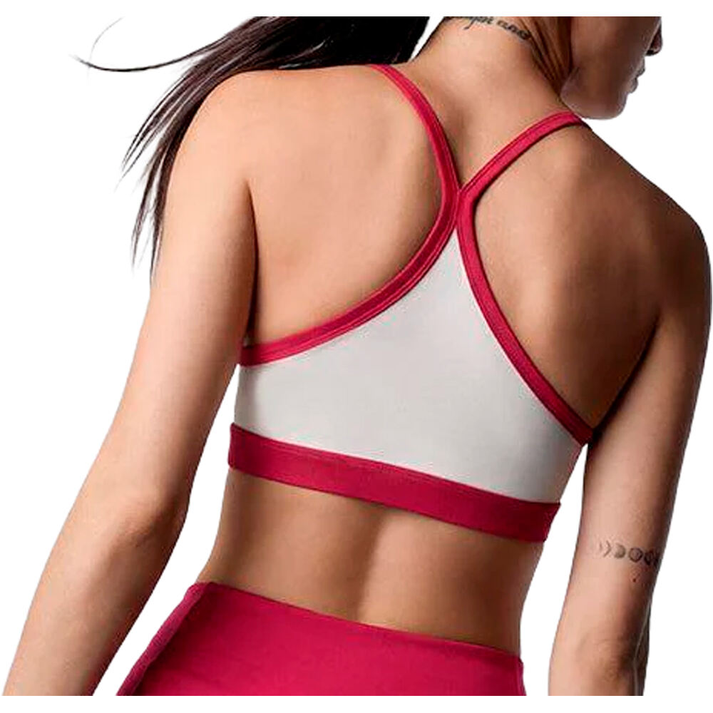 Black Limba sujetadores deportivos Top deportivo Sand vista trasera