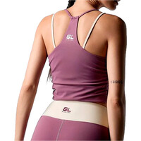 Black Limba sujetadores deportivos Twist vista trasera