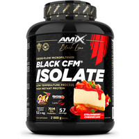 Blackline Proteinas Aislado Suero/Whey BLACK CFM ISOLATE 2 KG Fresa-tarta de qu vista frontal